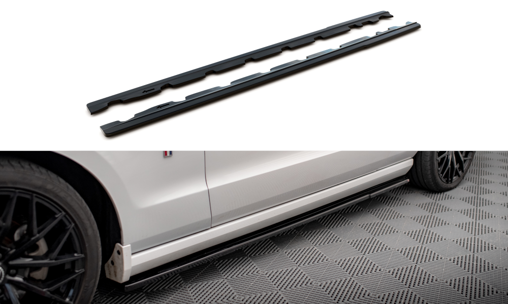 Side Skirts Diffusers suitable for Ford Mustang Mk5 Facelift
