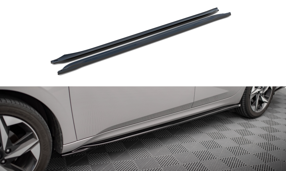 Side Skirts Diffusers suitable for Hyundai Elantra Mk7