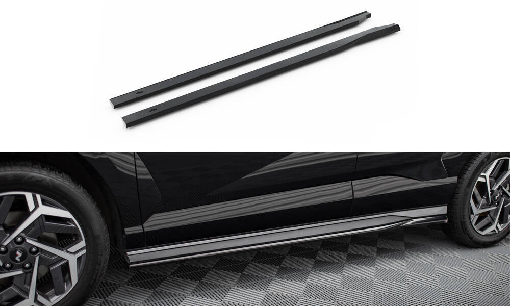 FOR HYUNDAI - KONA N-LINE - MK2 - SIDE SKIRTS DIFFUSERS
