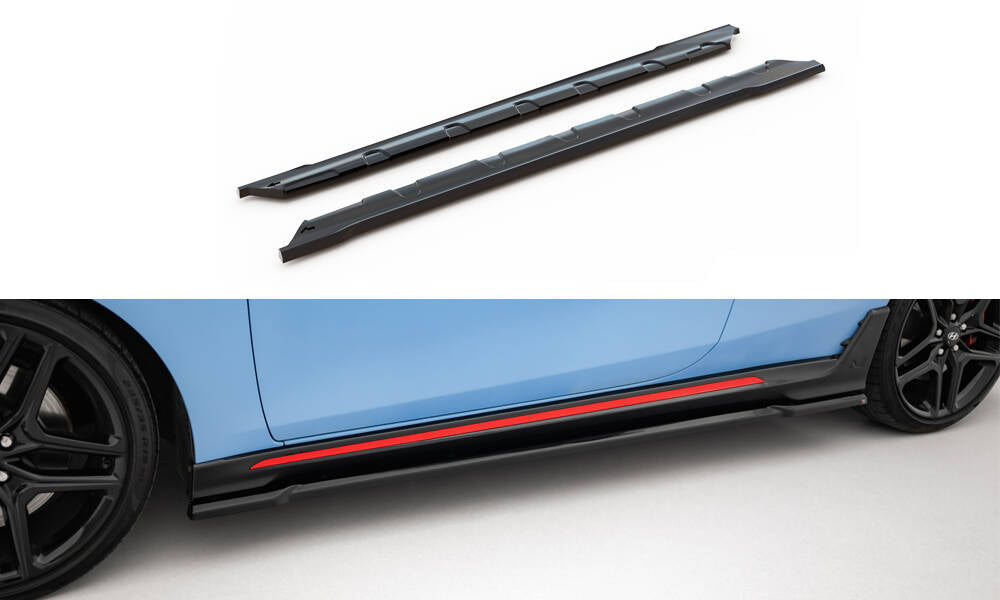 FOR HYUNDAI - VELOSTER N - MK2 - SIDE SKIRTS DIFFUSERS