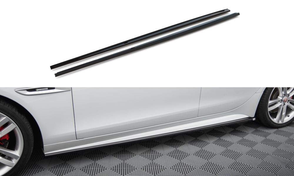 Side Skirts Diffusers suitable for Jaguar XE R-Sport X760