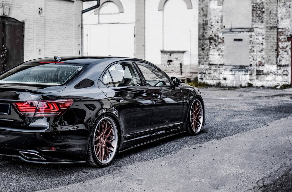 LEXUS - LS - MK4 FACELIFT - SIDE SKIRTS DIFFUSERS (LONG WHEELBASE ...