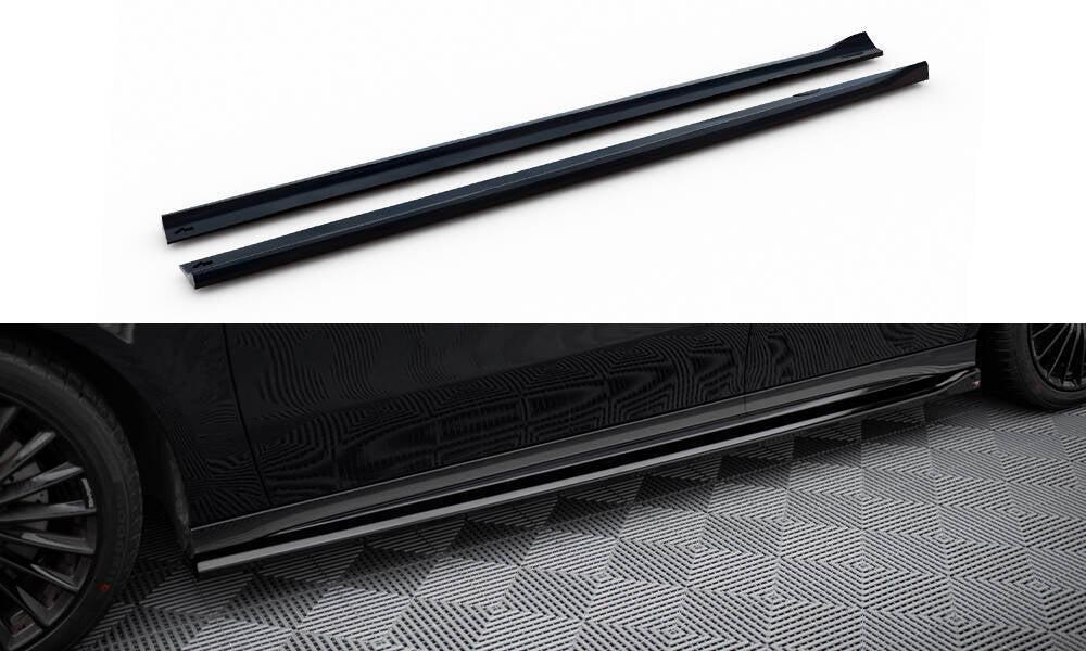 FOR MERCEDES - AMG A35 - W177 - FACELIFT - SIDE SKIRTS DIFFUSERS