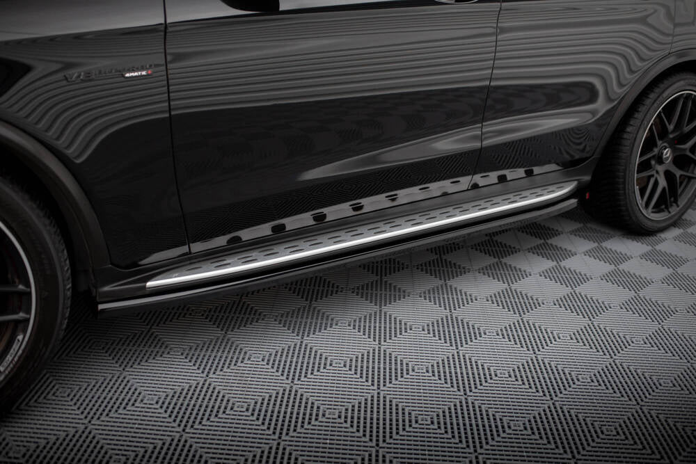 Side Skirts Diffusers suitable for Mercedes-AMG GLC 63 / 43 SUV / Coupe X253 / C253