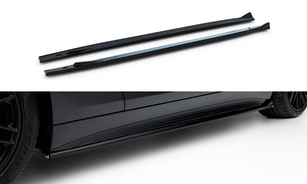 FOR MERCEDES - SL R232 - 63 AMG - SIDE SKIRTS DIFFUSERS
