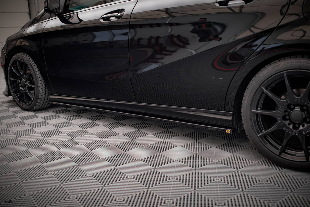 Mercedes - Benz B Class - W246 Facelift - Side Skirts Diffusers ...