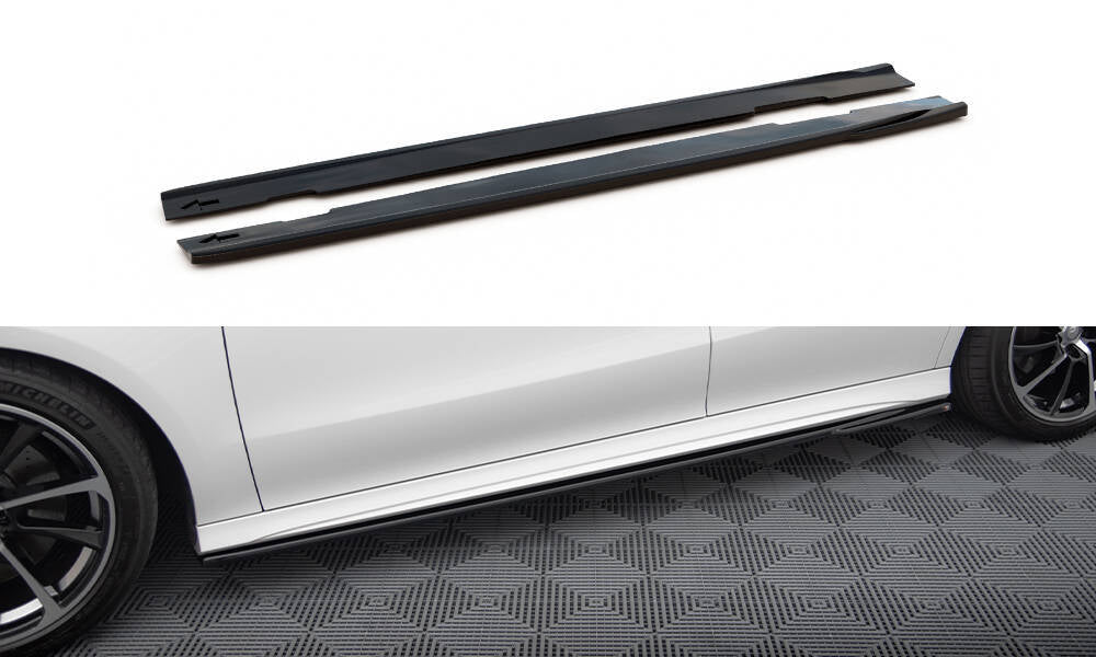FOR MERCEDES - BENZ - CLA AMG-LINE C118 - SIDE SKIRTS DIFFUSERS