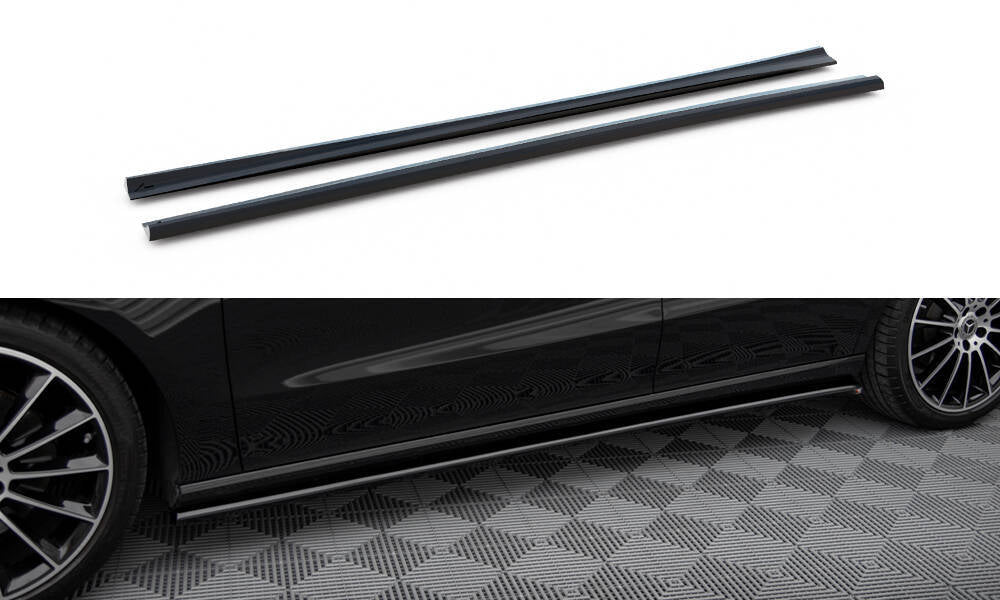 Side Skirts Diffusers suitable for Mercedes-Benz CLA C118