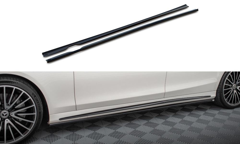 Side Skirts Diffusers suitable for Mercedes-Benz S Long AMG-Line W222
