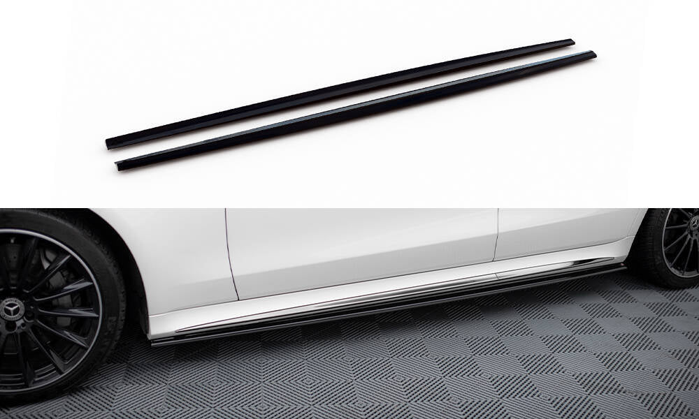 FOR MERCEDES BENZ - S CLASS - AMG - LINE W223 - SIDE SKIRTS DIFFUSERS