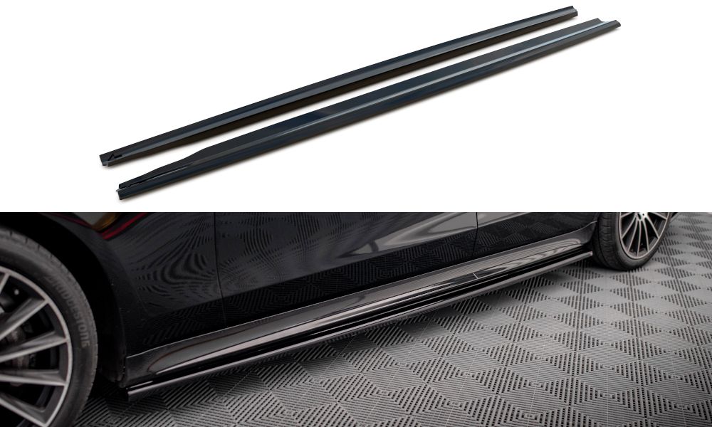 Side Skirts Diffusers suitable for Mercedes-Benz S Long AMG-Line V223