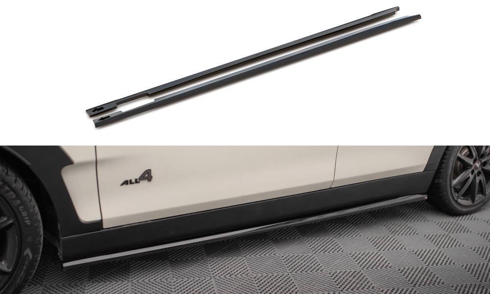 Side Skirts Diffusers suitable for Mini Cooper Clubman John Cooper Works F54 Facelift