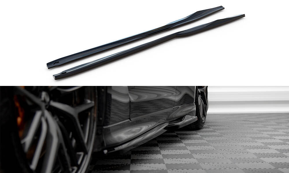 Side Skirts Diffusers suitable for Nissan GTR R35 Facelift
