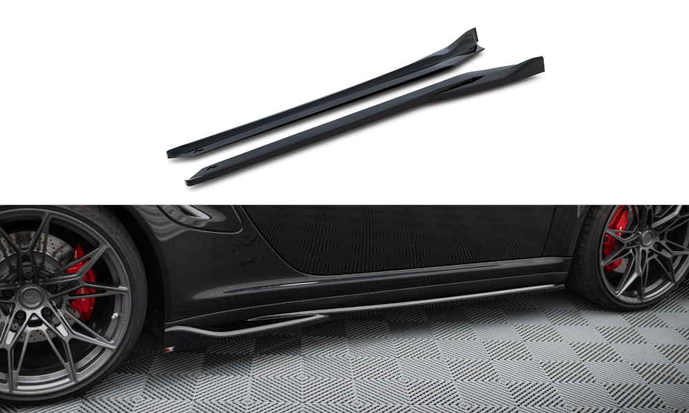 Side Skirts Diffusers suitable for Porsche 911 Turbo 997