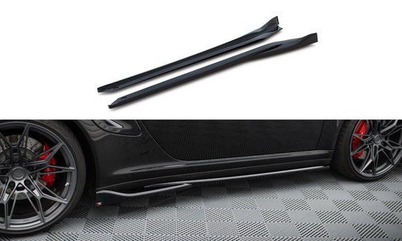 PORSCHE - 911 TURBO 997 - SIDE SKIRTS DIFFUSERS