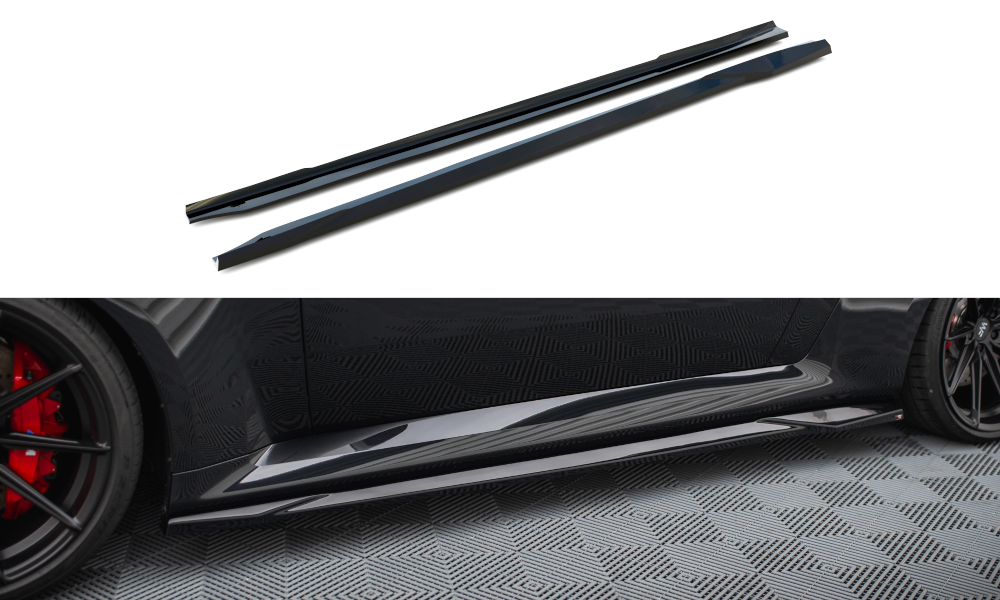 Side Skirts Diffusers V.2 suitable for BMW M2 G87