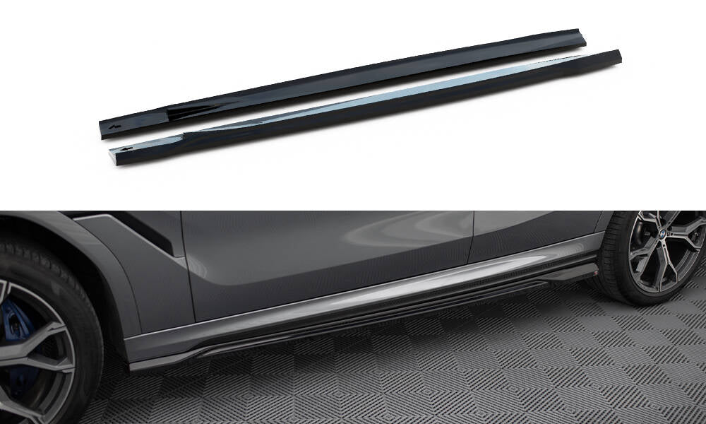 FOR BMW - X6 M-PACK - G06 FACELIFT - SIDE SKIRTS DIFFUSERS - V1