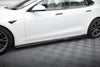 Tesla - Model S Plaid - Facelift - Side Skirts Diffuser - V1