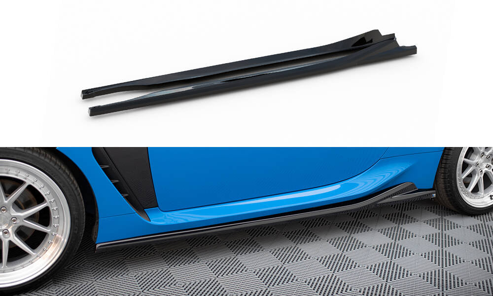 FOR TOYOTA GR86 MK1/ SUBARU BRZ MK2 - SIDE SKIRTS DIFFUSERS - V1