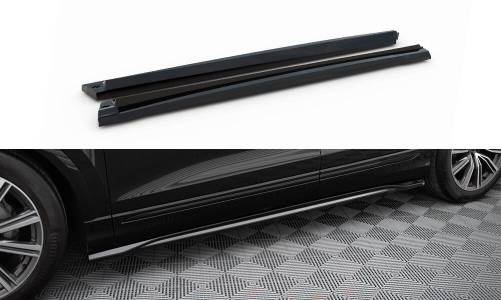 FOR AUDI - SQ8 / Q8 S-LINE - MK1 - SIDE SKIRTS DIFFUSERS - V2