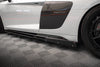 Audi - R8 - MK2 FACELIFT - Side Skirts Diffusers - V2 + Wings