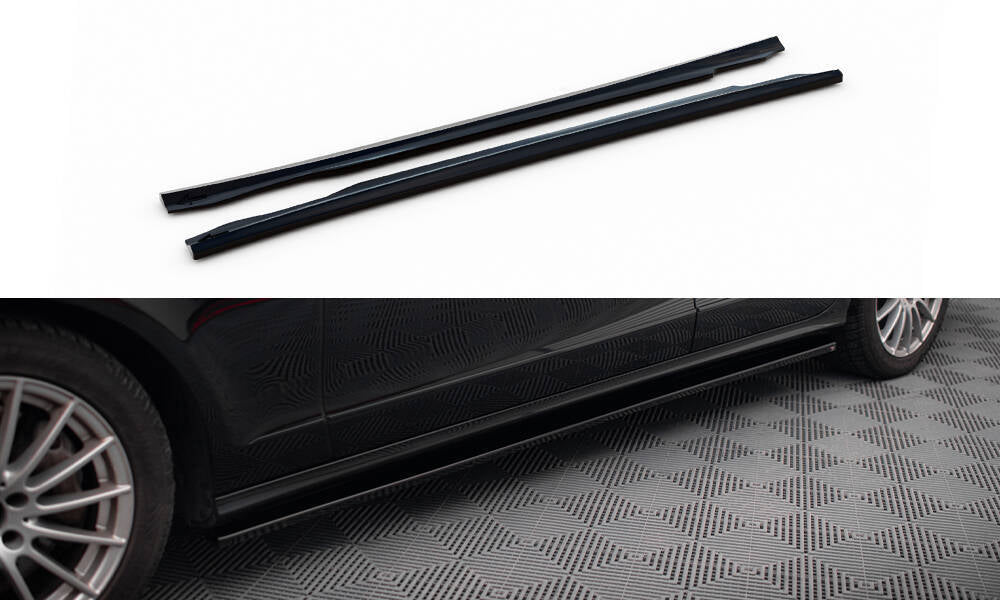 FOR MERCEDES - BENZ - CLS C218 - SIDE SKIRTS DIFFUSERS - V2