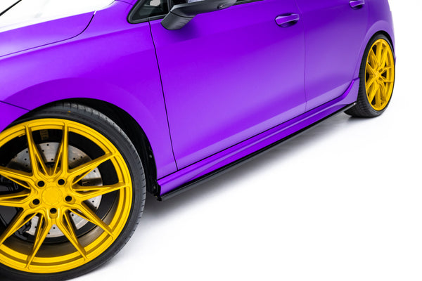 FOR VOLKSWAGEN - GOLF R - MK8/ MK8 FACELIFT - SIDE SKIRTS DIFFUSERS - V3