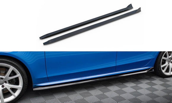 Audi - A4 / A4 S-Line / S4 - B8 / B8.5 - Side Skirts Diffusers - V4