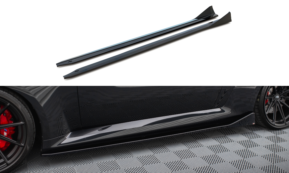 Side Skirts Diffusers V.4 suitable for BMW M2 G87