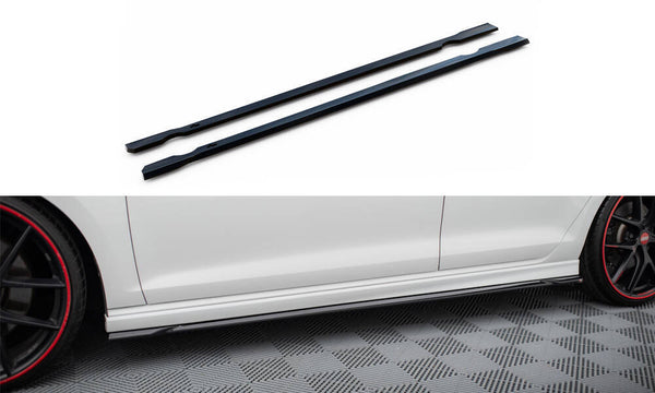 FOR VOLKSWAGEN - MK7 GOLF R - SIDE SKIRTS DIFFUSERS - V4
