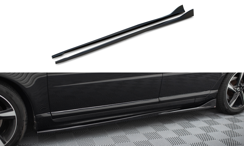 FOR VOLVO - S80 - MK2 - SIDE SKIRTS DIFFUSERS