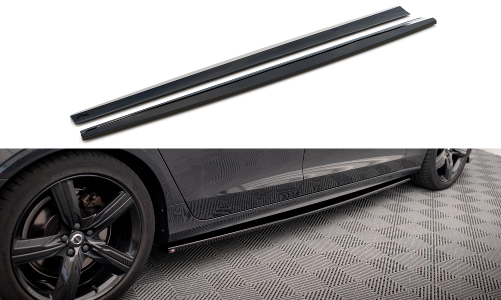 Side Skirts Diffusers suitable for Volvo V90 / S90 R-Design Mk2