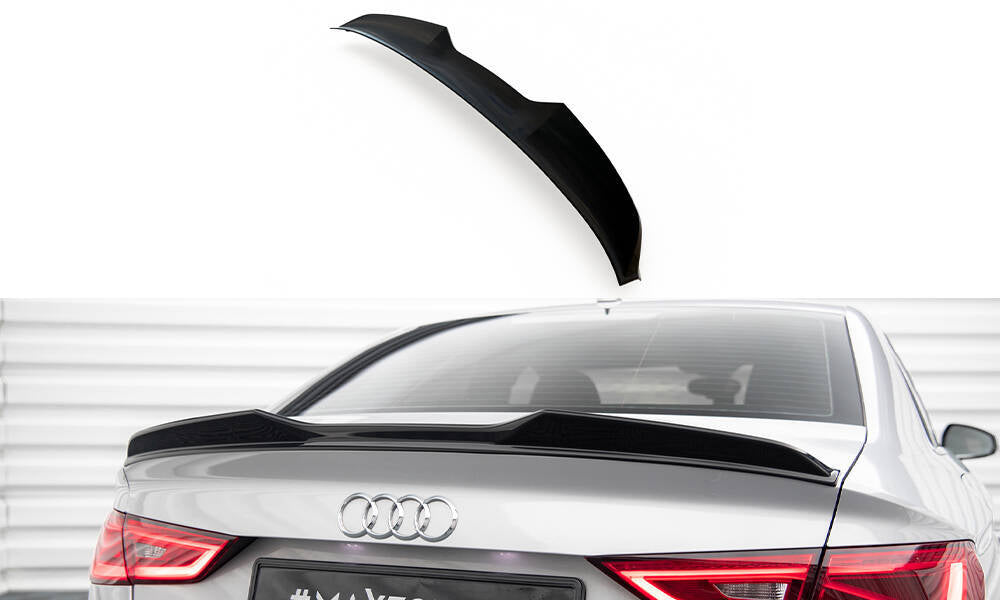FOR AUDI - A3 / A3 S-LINE / S3 / RS3 - SEDAN - 8V - SPOILER CAP 3D