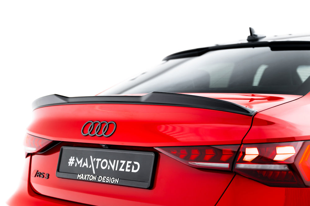 FOR AUDI - A3 / A3 S-LINE / S3 / RS3 - 8Y / 8Y FACELIFT - SPOILER CAP 3D