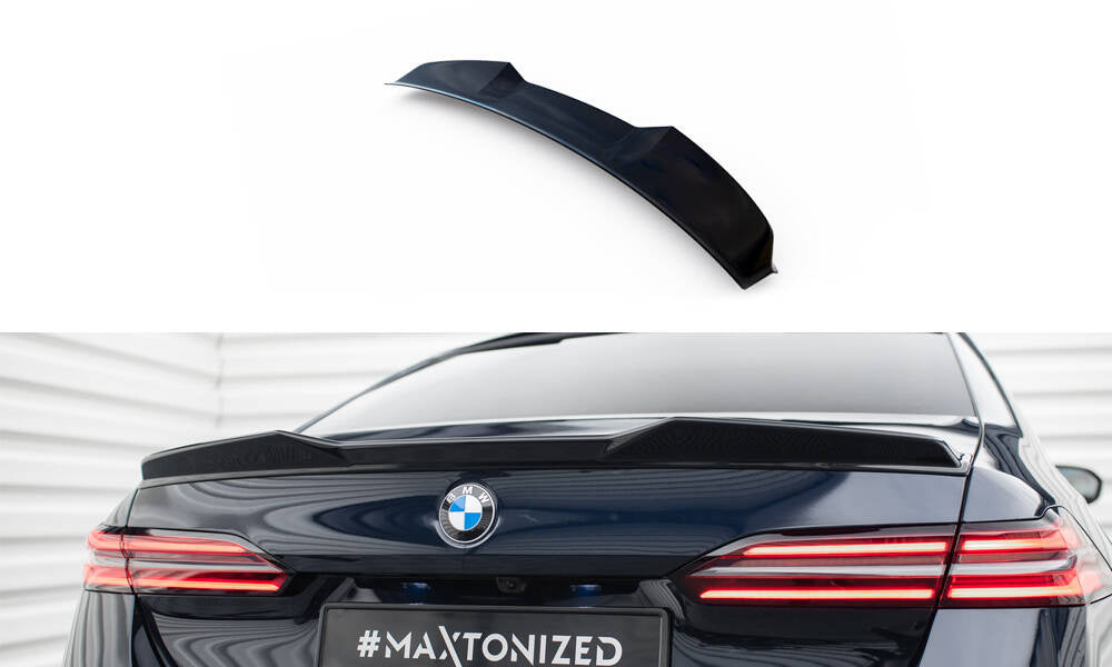 FOR BMW - 5 SERIES/ I5 M-PACK SEDAN G60/ M5 SEDAN G90 - SPOILER CAP 3D
