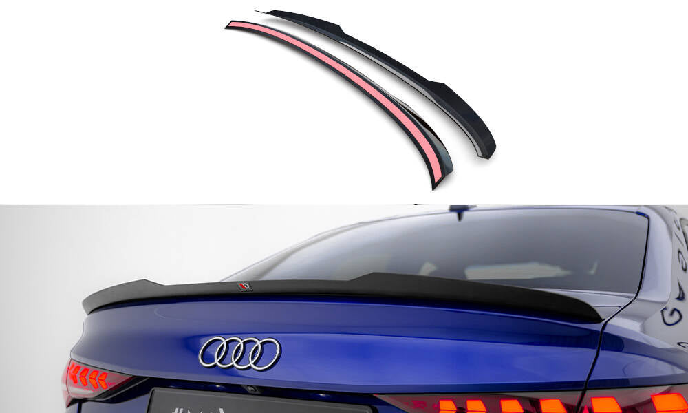 FOR AUDI - A3 / A3 S-LINE / S3 / RS3 - 8Y / 8Y FACELIFT - SPOILER CAP
