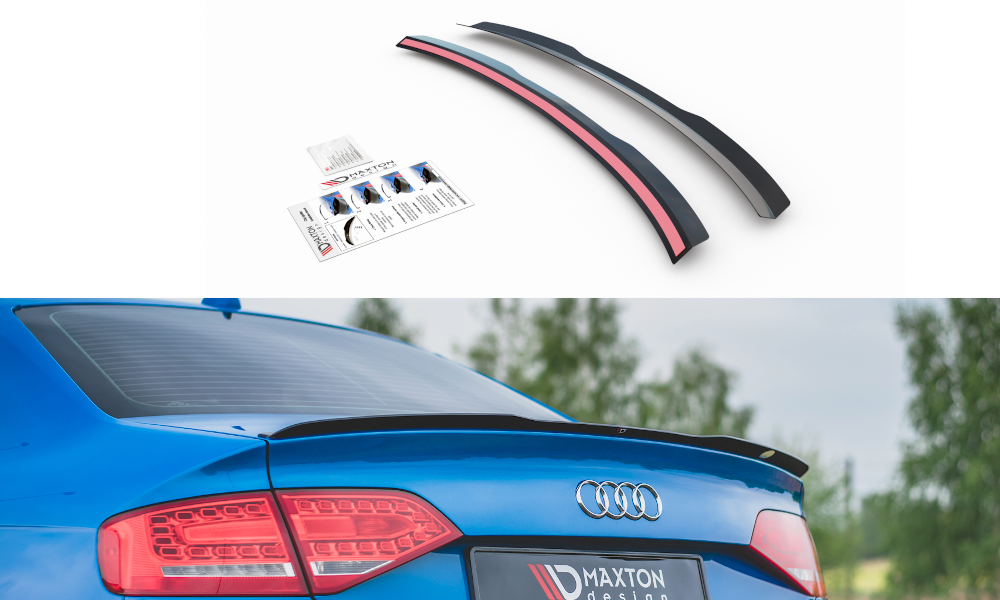 Spoiler Cap suitable for Audi A4 Sedan B8 / B8 Facelift