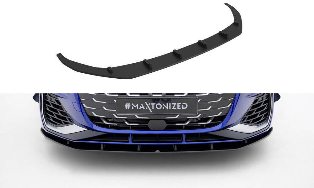 FOR AUDI - S3 / A3 S-LINE - 8Y FACELIFT - STREET PRO FRONT SPLITTER
