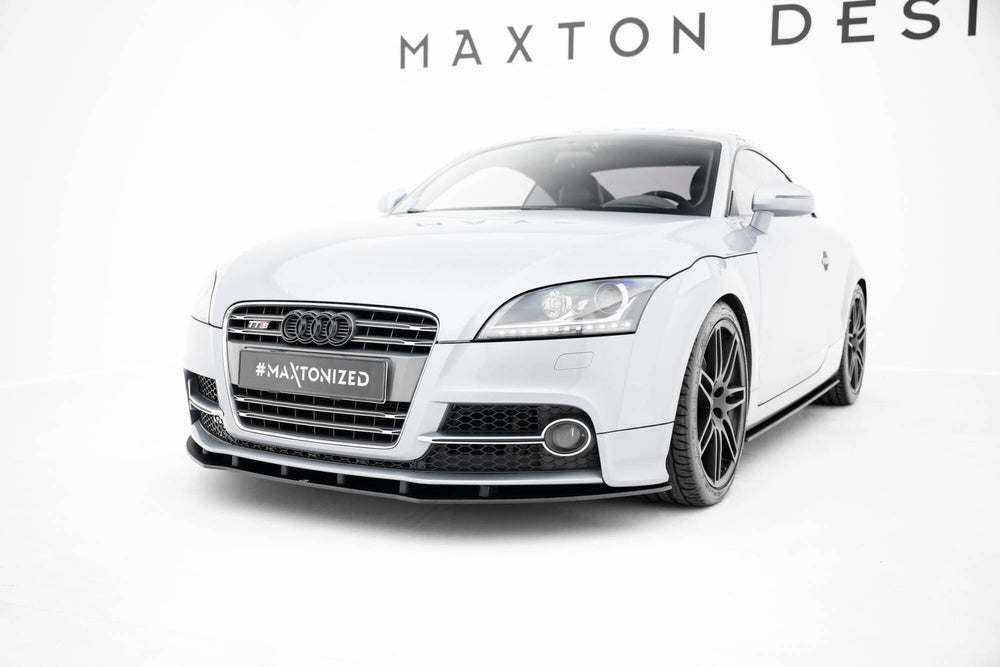 FOR AUDI - TT S / TT S-LINE - 8J FACELIFT - STREET PRO FRONT SPLITTER