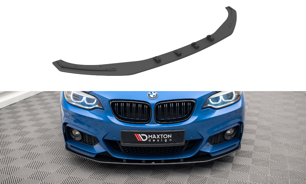 FOR BMW - 2 MPACK - F22 -  STREET PRO FRONT SPLITTER