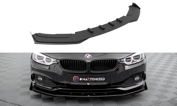 BMW - 4 GRAN COUPE - F36 - STREET PRO - FRONT SPLITTER + FLAPS