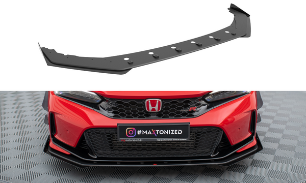 FOR HONDA - CIVIC TYPE - R - MK11 FL5 - STREET PRO - FRONT SPLITTER + FLAPS