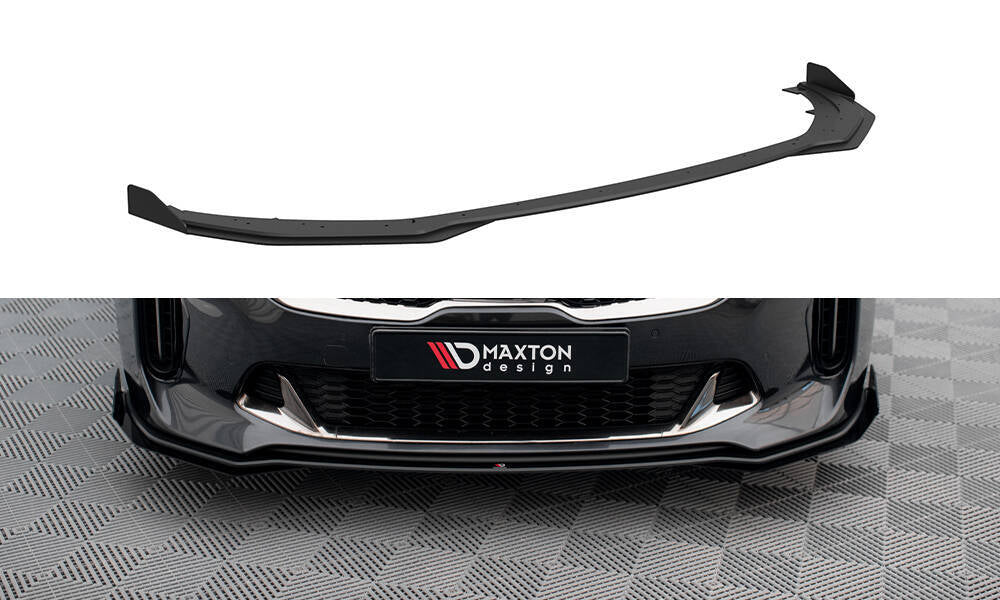 FOR KIA - STINGER GT / GT-LINE - MK1 - STREET PRO FRONT SPLITTER + FLAPS