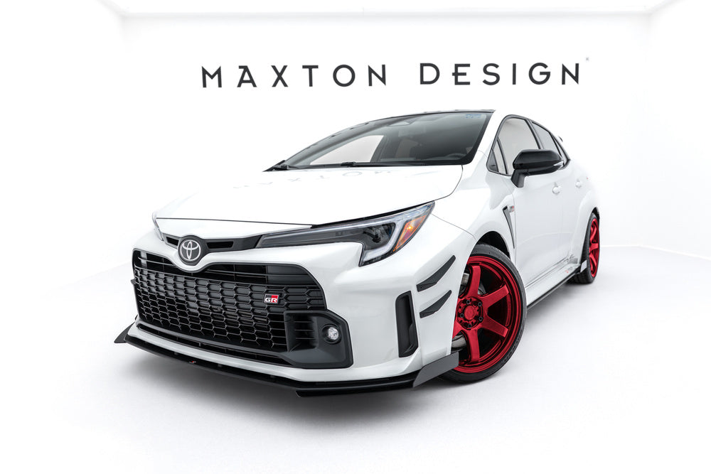 FOR TOYOTA - GR COROLLA - MK12 - STREET PRO FRONT SPLITTER + FLAPS