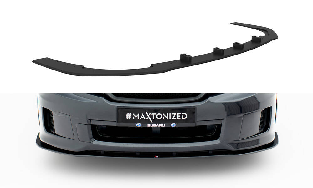 FOR SUBARU - IMPREZA WRX STI - MK3 FACELIFT - STREET PRO FRONT SPLITTER