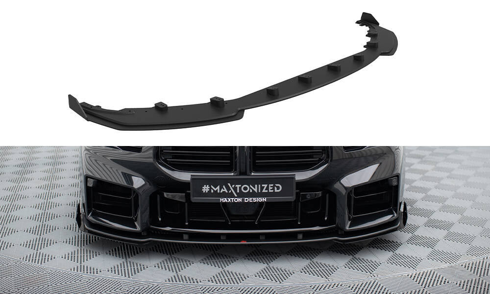 FOR BMW - M2 - G87 - STREET PRO FRONT SPLITTER - V1 + FLAPS