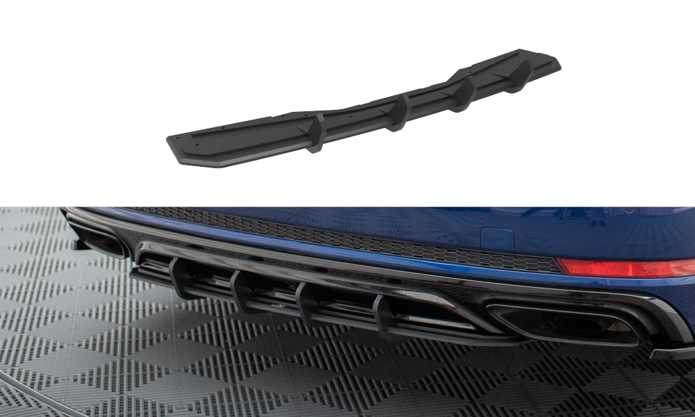 FOR AUDI - A4 - COMPETITION - B9 FACELIFT - STREET PRO REAR DIFFUSER