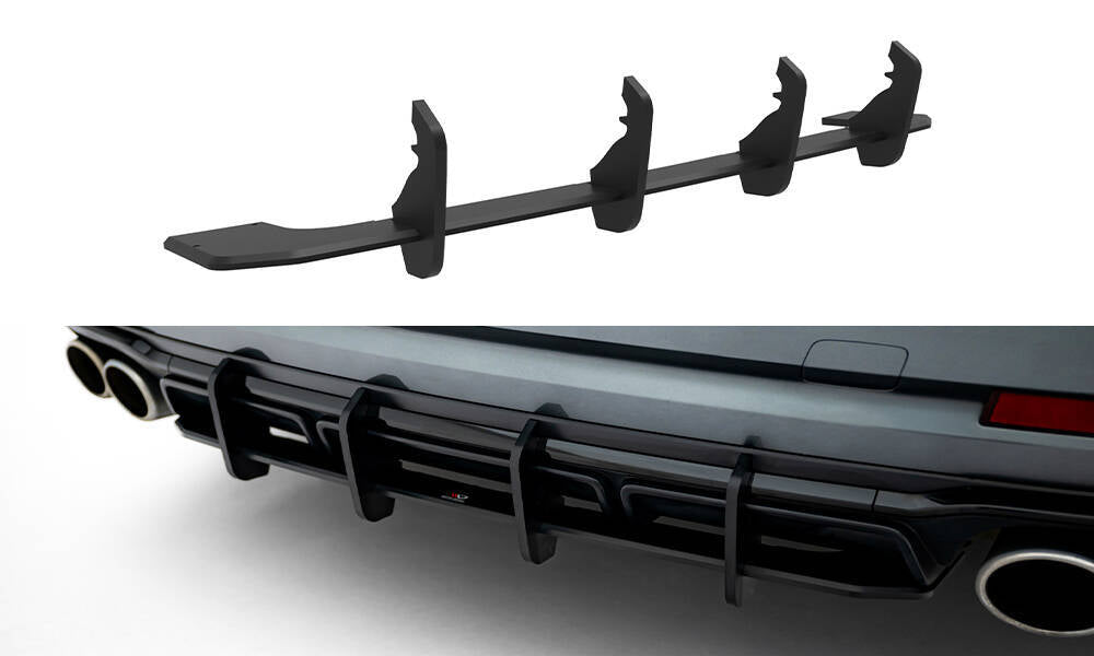 FOR AUDI - S8 - D5 FACELIFT - STREET PRO REAR DIFFUSER