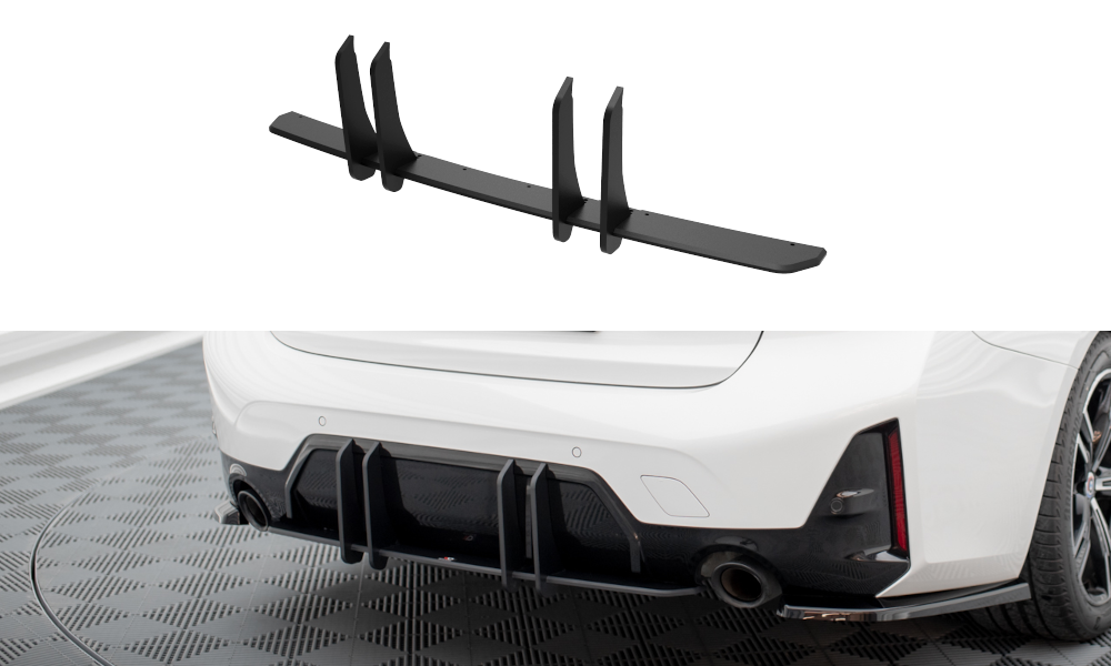 FOR BMW - 3 SERIES - G20 - M-PACK - FACELIFT - STREET PRO REAR DIFFUSER