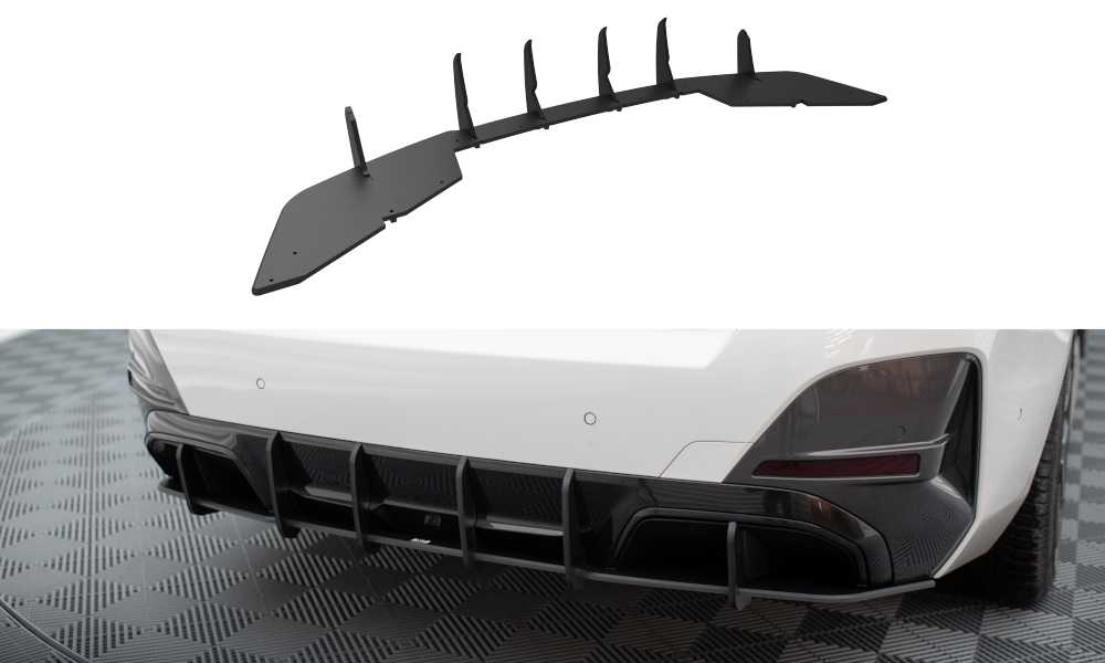 FOR BMW - I4 G26 - M-PACK - STREET PRO REAR DIFFUSER